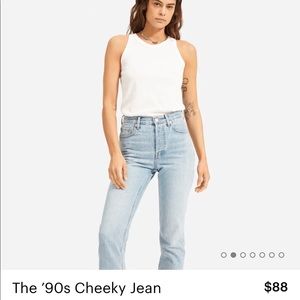 NWOT 90s cheeky jean by Everlane
